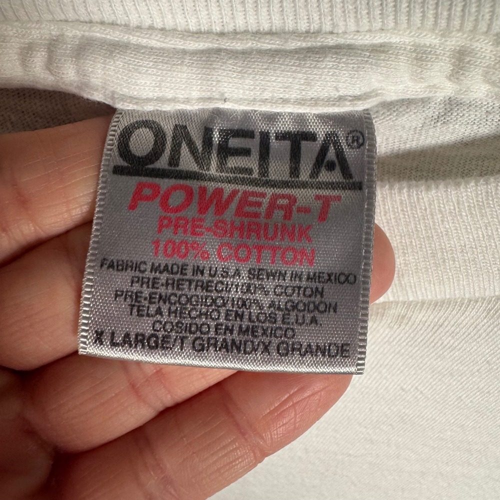 Vintage SF 49ers T Shirt Men's ONEITA XL Single Stitch 90s Y2K NFL Graphic Tee - Picture 7 of 8